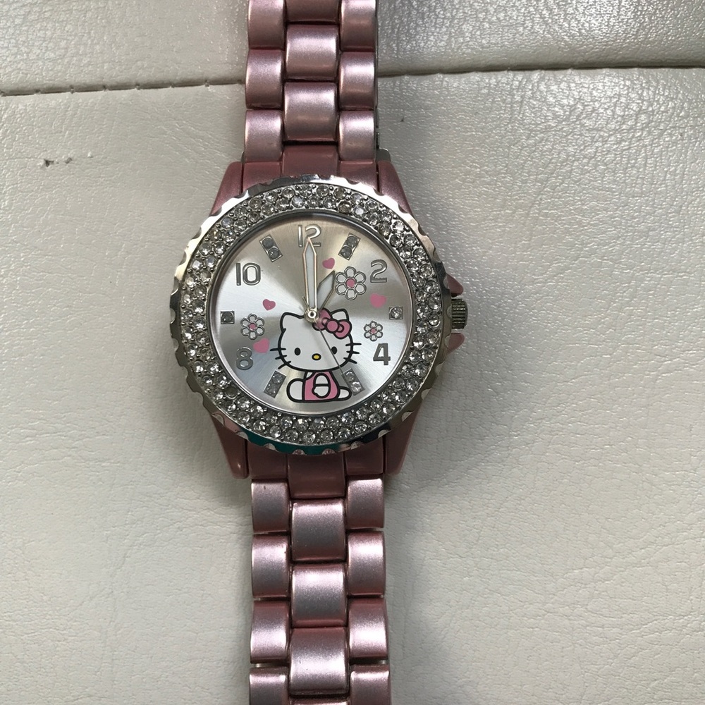 Pink Hello Kitty ladies watch